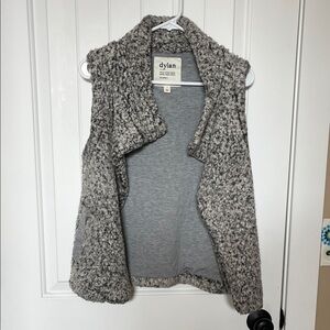 Dylan Gray and Cream Textured Vest